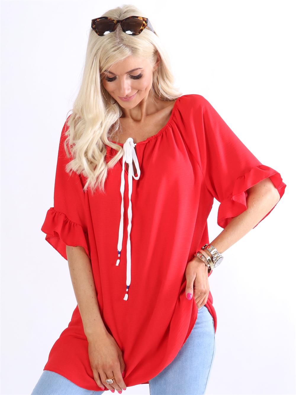 Yda - Tunika med lille bindebånd foran